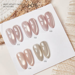 Летний популярный 5-цветный бледно-розовый гель для кошачьего глаза нефритовый проникающий в кошачий глаз лак для ногтей Клей для DIY лак для ногтей Поставщик - Product Image 5