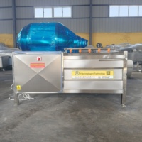 Commercial utilisé manioc lavage lavage Machine de nettoyage betterave à sucre nettoyage légumes manioc laveuse et éplucheur fruits de mer nettoyant