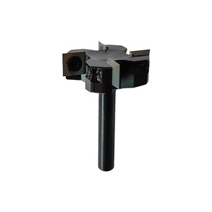 Miaorui 8*40*4T * 60L T-forme alliage dur <span class=keywords><strong>bois</strong></span> CNC Spoilboard surfaçage routeur Bits fraise tige ronde panneau forets - Product Image 1