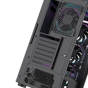 Lovingingem خزانة ألعاب OEM cool سوداء atالصانع x Micro ATX <span class=keywords><strong>Mini</strong></span> <span class=keywords><strong>ITX</strong></span> <span class=keywords><strong>PC</strong></span> حالة الألعاب كمبيوتر كامل حالة برج الكمبيوتر - Product Image 4