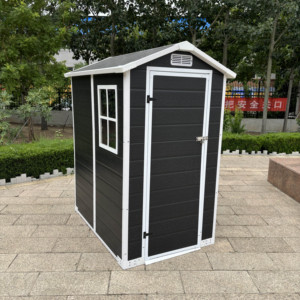 Fábrica al por mayor precio barato impermeable herramienta casa plástico jardín almacenamiento cobertizo para la venta - Product Image 3