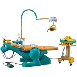 Fourniture d'usine métal/acier/plastique professionnel/précis enfants dentiste chaise dentaire pour l'hôpital