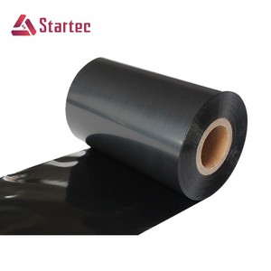 ริบบิ้นเรซิ่นสำหรับพิมพ์แบบถ่ายโอนความร้อนคุณภาพพรีเมียมจากโรงงานเคลือบผิว ทนต่อการขีดข่วน ขนาด 110*300 ริบบิ้น TTR สำหรับเครื่องพิมพ์ฉลาก Zebra - Product Image 4