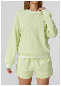 Abbigliamento sportivo di alta qualità Leggings Scrunch e reggiseno manica lunga Active Yoga Wear allenamento abbigliamento sportivo palestra Fitness set da donna - Product Image 5