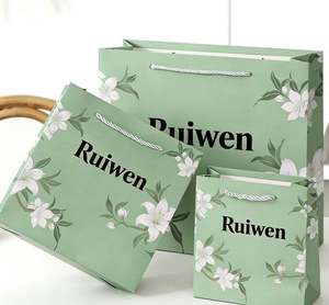 ถุงกระดาษช้อปปิ้งคุณภาพสูงพิมพ์ลายตามสั่งจากโรงงานราคาถูก พร้อมโลโก้ของคุณเอง - Product Image 1