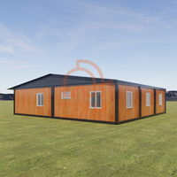 Maison préfabriquée portable personnalisée pour bureau, école, jardin, conteneur plat et chaud, design extérieur, maison de fête préfabriquée portable