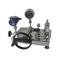 Nouveau modèle de calibrateur de pression à piston hydraulique de luxe pour bureau, testeur de poids mort, manomètre