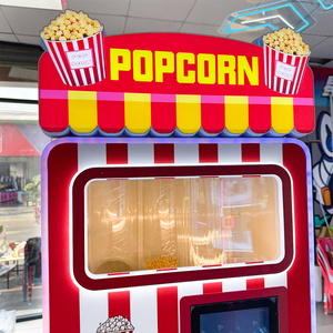 Máquina Expendedora de Palomitas Inteligente con Plataforma de Gestión en la Nube, Dispensador Automático de Snacks de Autoservicio, 220V, Alta Eficiencia - Product Image 4