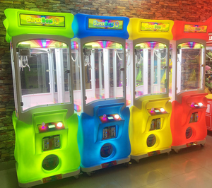 2024 Dinibao nuevo diseño máquina de juego que funciona con monedas Super Box 3 garra máquina expendedora de grúa de juguete - Product Image 6