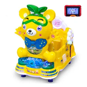 Coin Operated Plastic Kiddie Rides with LCD displayer