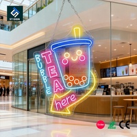 Letrero Luminoso LED de Neón Personalizado Shuntai, con Alimentación CA y Diseño Gratuito, para Decoración de Tiendas, Oficinas, Hogar, Fiestas de Cumpleaños y Negocios