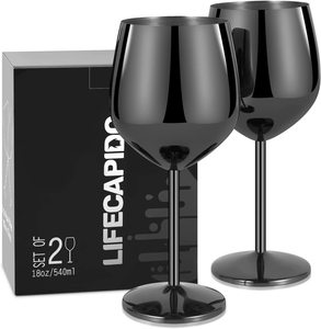 Factory <strong>Wholesale</strong> 6oz Insulated Wine Glass Tumbler 18oz 500ml <strong>Champagne</strong> Tumbler Cups Stainless Steel <strong>Flute</strong> Tumbler With Lids - Product Image 6