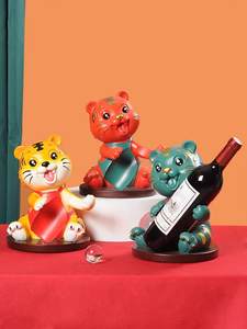 Sculpture en résine époxy An de Tigre, Figurine d'art populaire, Décoration d'intérieur, Cadeau idéal de pendaison de crémaillère - Product Image 2