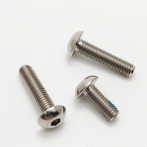 Tùy chỉnh GR5 / TC4 Titan vít Nylon vá nút tự khóa Pan đầu vít titan - Product Image 2