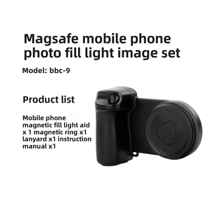 Bộ dụng cụ quay vlog bằng điện thoại thông minh: Chân máy ảnh điều khiển từ xa, đèn LED chiếu sáng, micro livestream, bộ làm video, ốc vít 1/4 - Product Image 4