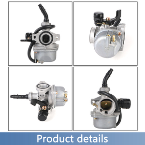 אופנוע pz19 קרבורטור עבור 50cc 70cc 90cc <span class=keywords><strong>110cc</strong></span> atv רכב אביזרי רכב חוף מנוע 19 מ "מ קרבורטור אופנוע ביצועים גבוהים - Product Image 4