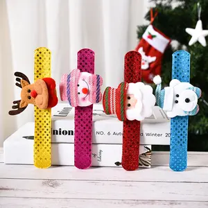 Toptan ucuz festivali noel süslemeleri çocuk alkış daire parti dekorasyon çocuk oyuncak bilezik alkış daire yeni