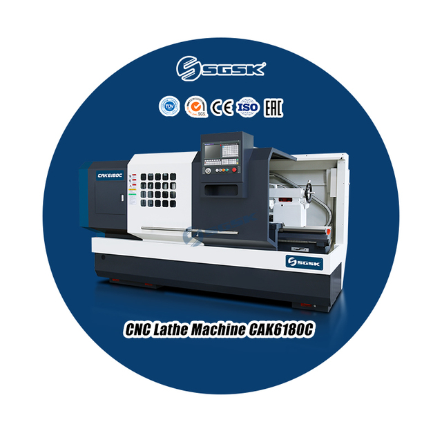 CAK6180 CNC Lathe Machine 6180 Large Heavy-cutting Horizontal CNC Torna CNC Machine Tool Equipment From China  Automatic Lathe