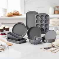 Plaque de cuisson antiadhésive en acier aluminisé épais pour 12 muffins et cupcakes, avec poignée facile à saisir, idéale pour les muffins, cupcakes et mini-gourmandises
