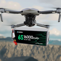 Qiqi vente en gros 10000mAh 16000mAh batterie lithium-ion, adaptée aux drones de protection des plantes agricoles