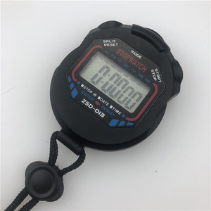 ZSD-013 Electronic Stopwatch Digital Timer Water Resistant Sports Cycling Chronograph Unisex 28cm Band - Product Image 1