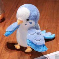 Boneka Tangan Burung Beo, Boneka Tangan Ventriloquist Lembut, Boneka Burung Hantu Merak Toucan untuk Hadiah Anak Perempuan Kecil