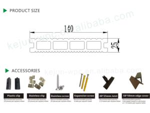 Revêtement de sol antidérapant imperméable de 25 mm d'épaisseur, gaufré en 3D pour l'extérieur - Product Image 2