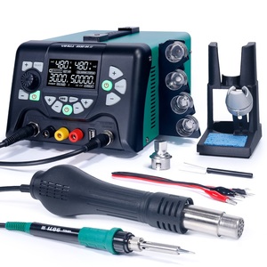 YIHUA 853D 5A II DC Power Supply With 970W Hot Air Soldering <b>Station</b> 3 in 1 Soldering Iron Rework <b>Station</b> Repair Welding <b>Tools</b> W - Product Image 3