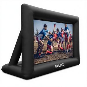 Grand écran <span class=keywords><strong>de</strong></span> cinéma gonflable d'extérieur avec un design <span class=keywords><strong>de</strong></span> cadre <span class=keywords><strong>de</strong></span> dessin animé pour <span class=keywords><strong>la</strong></span> projection <span class=keywords><strong>de</strong></span> films, <span class=keywords><strong>la</strong></span> publicité et les événements en plein air - Product Image 1