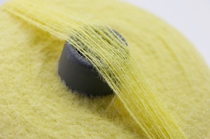 1.3CM 100% in Nylon in finto visone morbido soffice effetto pelliccia di peluche lavorata a maglia all'uncinetto accessorio per indumento sciarpa giocattolo in tessuto - Product Image 5