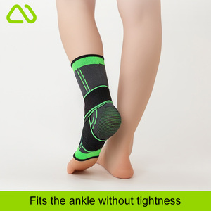 Oem ODM có thể điều chỉnh đàn hồi nén Nylon mắt cá chân hỗ trợ thể dục thể thao bảo vệ bảo vệ Bọc - Product Image 4
