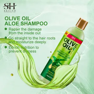 Private Brand Hair Care Products Natural Olive Oil Hair Oil Shampoo And Conditioner Hair Care Set