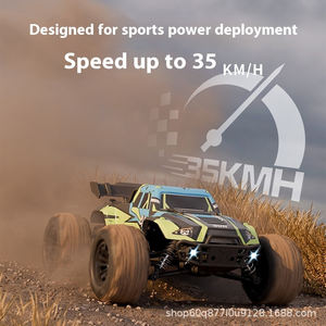 RC 1:16 Rc Off-road <span class=keywords><strong>4x4</strong></span> Voitures télécommandées Modèle réduit de voiture Jouet pour garçons avec moteur brossé 35 KM/H Véhicule à grande vitesse Jouet - Product Image 2