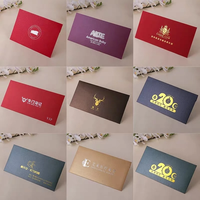 Emballage de carte-cadeau d'invitation d'affaires en feuille de carton A4 C5 de taille personnalisée enveloppe en papier irisé perlé de haute qualité
