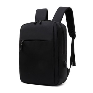 Laptop <b>Backpack</b> For Business Travel With <b>Computer</b> Interlayer And USB Charging Port Unisex Gray - Product Image 3