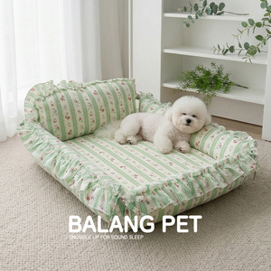 Balang Pet Princess Style Pet <b>Bed</b> Square Removable Washable Breathable Four Seasons For Small <b>Medium</b> <b>Dogs</b> Cats - Product Image 3