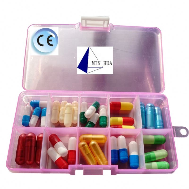 Пустые твердые желатиновые капсулы размера 1 #