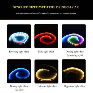 <span class=keywords><strong>Feu</strong></span> arrière <span class=keywords><strong>de</strong></span> coffre <span class=keywords><strong>de</strong></span> voiture 120 cm Bande <span class=keywords><strong>LED</strong></span> dynamique colorée d'avertissement <span class=keywords><strong>de</strong></span> <span class=keywords><strong>recul</strong></span> 12v Auto <span class=keywords><strong>Feu</strong></span> <span class=keywords><strong>de</strong></span> frein supplémentaire <span class=keywords><strong>Feu</strong></span> <span class=keywords><strong>de</strong></span> signalisation <span class=keywords><strong>de</strong></span> direction - Product Image 3