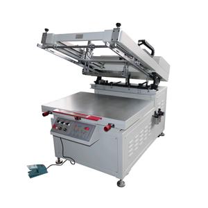 เครื่องพิมพ์ซิลค์สกรีนกึ่งอัตโนมัติความเร็วสูง พร้อมโต๊ะสุญญากาศแบบแขนเอียงสำหรับการ์ดและฉลาก  พร้อมระบบขับเคลื่อนด้วยมอเตอร์หลัก - Product Image 5