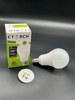 Ampoules LED CTORCH Prix de Gros Usine CE ROHS E27 3W 5W 9W 12W 15W Culot B22 E27 Ampoules LED SKD pour Usage Domestique
