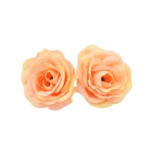 Venta al por Mayor de Cabezas de Rosa Pequeñas de Terciopelo Artificial de Alta Calidad de 3CM para Decoración de Bodas o Hogar DIY - Product Image 5