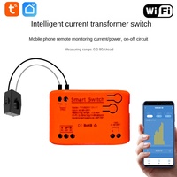 Détecteur de tension et de courant intelligent WiFi Tuya, alarme de panne de courant, surveillance à distance du transformateur, modèle chinois