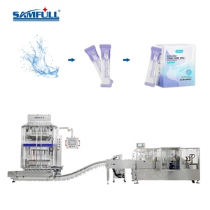 Máquina automática de llenado y envasado de líquidos, jugos, helados y caramelos en bolsas de 4, 6 y 8 carriles con sellado trasero <span class=keywords><strong>para</strong></span> paletas heladas - Product Image 4