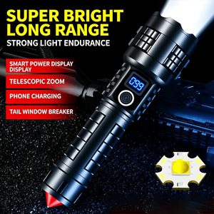 Linterna Recargable de Luz Potente con Pantalla Eléctrica, Portátil, Multifuncional, Ultra Brillante y de Largo Alcance para Uso Doméstico y Exterior - Product Image 5