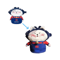 Véhicule de circulation personnalisé peluche douce en polyester voiture de bus en peluche fourgonnette avec remplissage en coton PP et roues