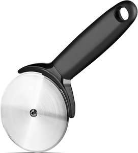 Rueda cortadora de Pizza de acero inoxidable de alta calidad, venta al por mayor de fábrica, herramienta de cocina, cortador de Pizza, cuchillo para Pizza - Product Image 3