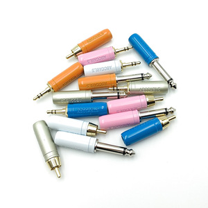 Mạ Vàng 3.5 <span class=keywords><strong>Stereo</strong></span> Cắm Vòng Dual Kênh Âm Thanh Cáp Kết Nối Với USB Và RCA Headphone Cắm Dây Làm Bằng Đồng - Product Image 4