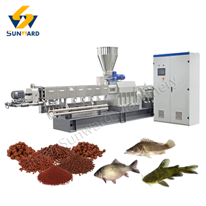 Machine flottante pour aliments pour poissons Fabricant de machines de traitement des aliments pour poissons Équipement de ligne Granulateur d'aliments pour poissons Prix - Product Image 1