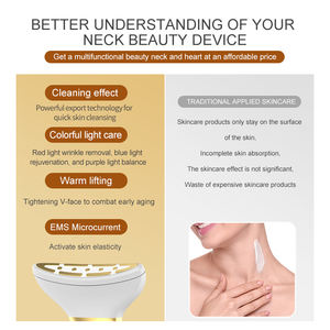 Nhà máy mới Microcurrent <span class=keywords><strong>Facial</strong></span> Lift máy chống nhăn mặt cổ nâng massager công cụ làm đẹp cho da thắt chặt - Product Image 4