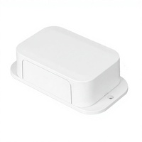 Caja de Conexiones de Plástico ABS para Router WiFi, Caja de Protección para Gateway Inalámbrico, Montaje en Pared, IP54, 100*68*34mm, para Hogar Inteligente IoT